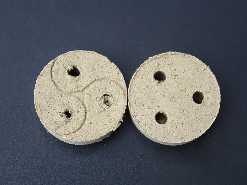 圆形三孔艾绒饼2.7*0.6CM